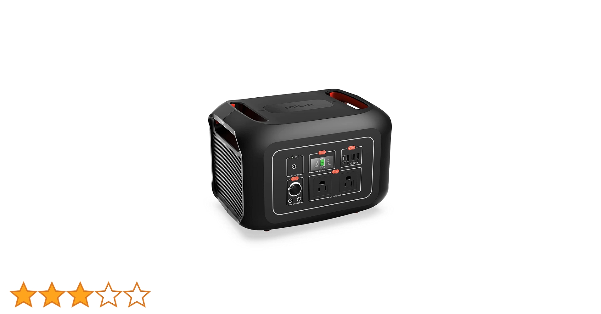 MILIN ポータブル電源 MLPS001 大容量172800mAh/622Wh Amazon.co.jp: MILIN ポータブル電源 MLPS001 / 大容量 622Wh